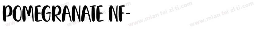 Pomegranate NF字体转换